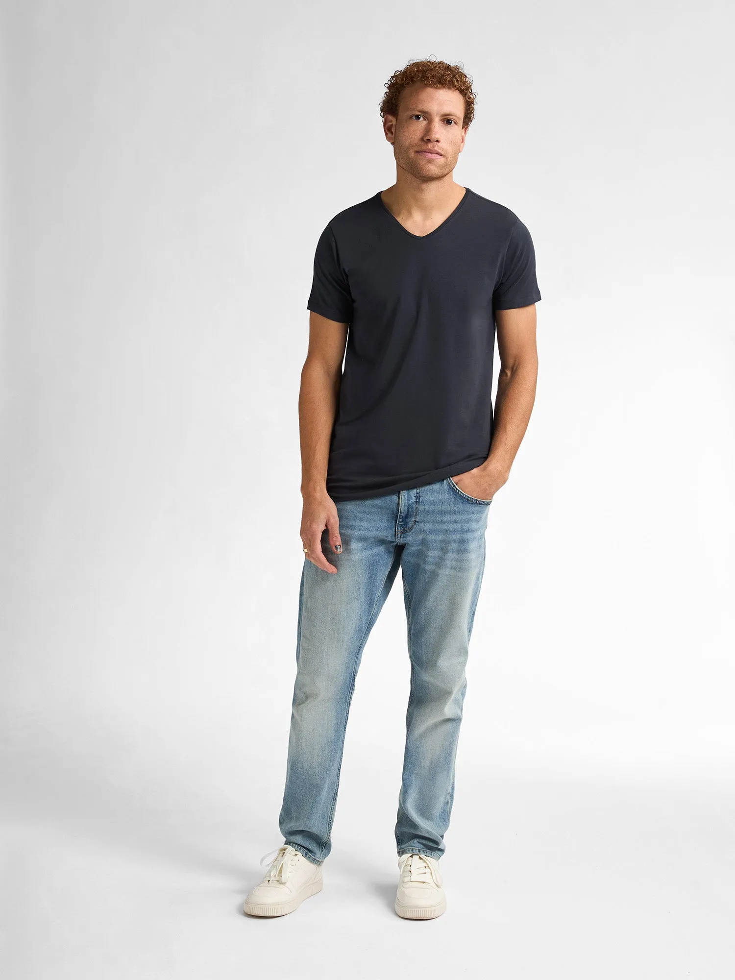 2-pack Basic T-shirt V-Neck