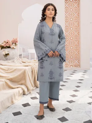 2 Piece Embroidered Khaddar Suit