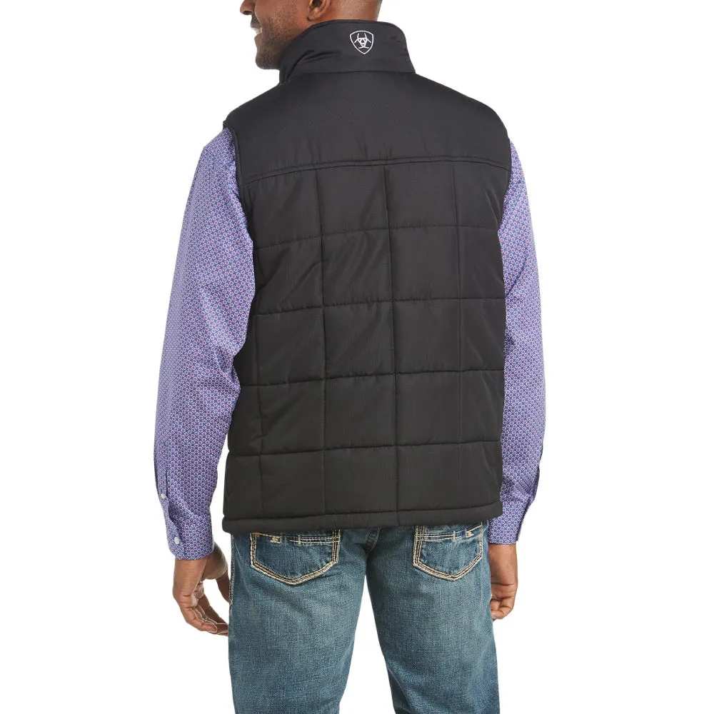 Ariat Mens Crius Concealed Carry Black Insulated Vest - 10011523