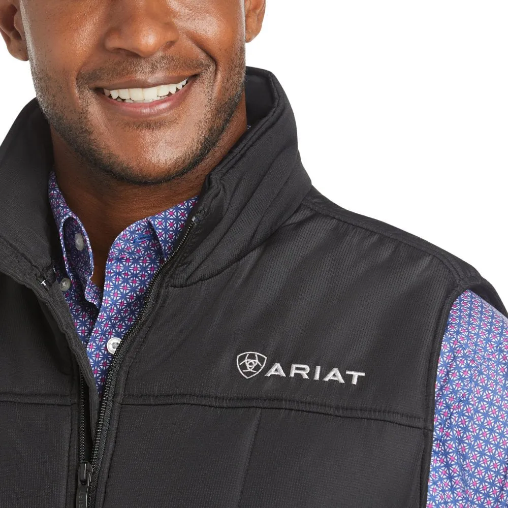 Ariat Mens Crius Concealed Carry Black Insulated Vest - 10011523