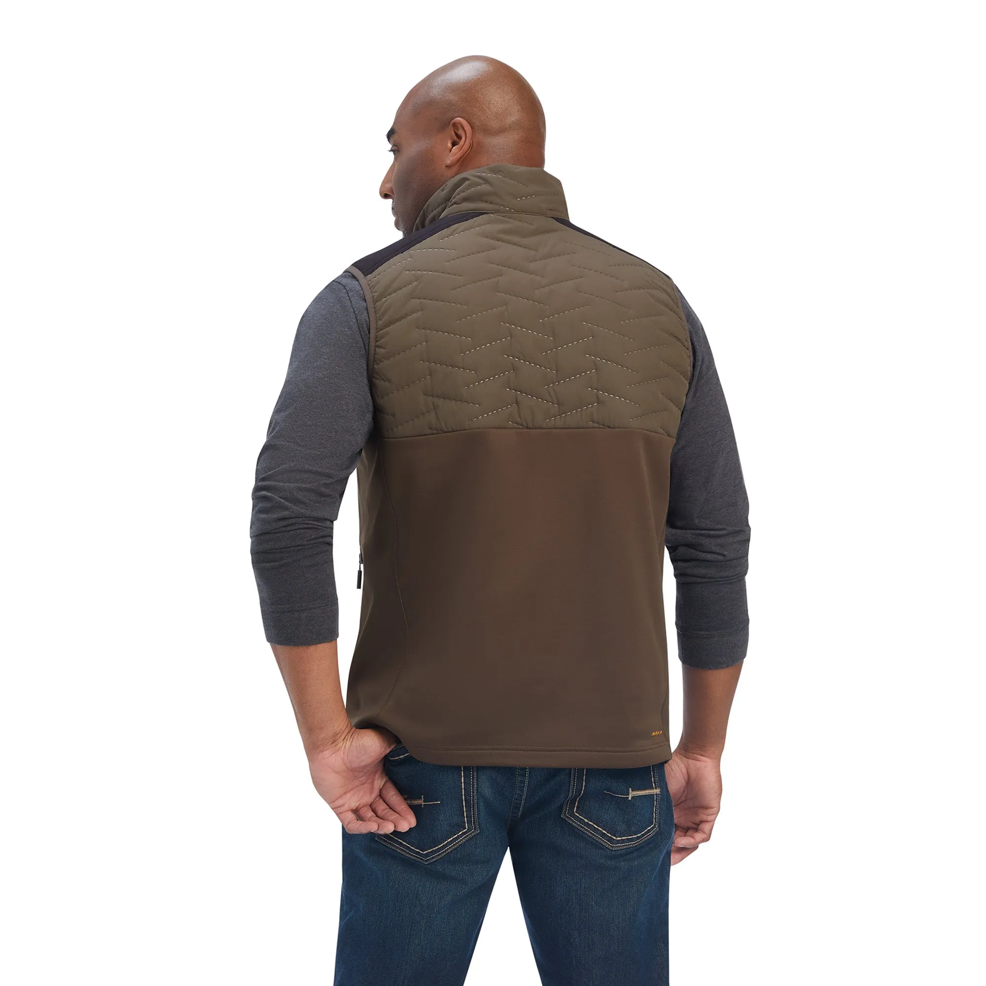 Ariat Men's Rebar Cloud 9 Insulated Wren Green Vest 10041504