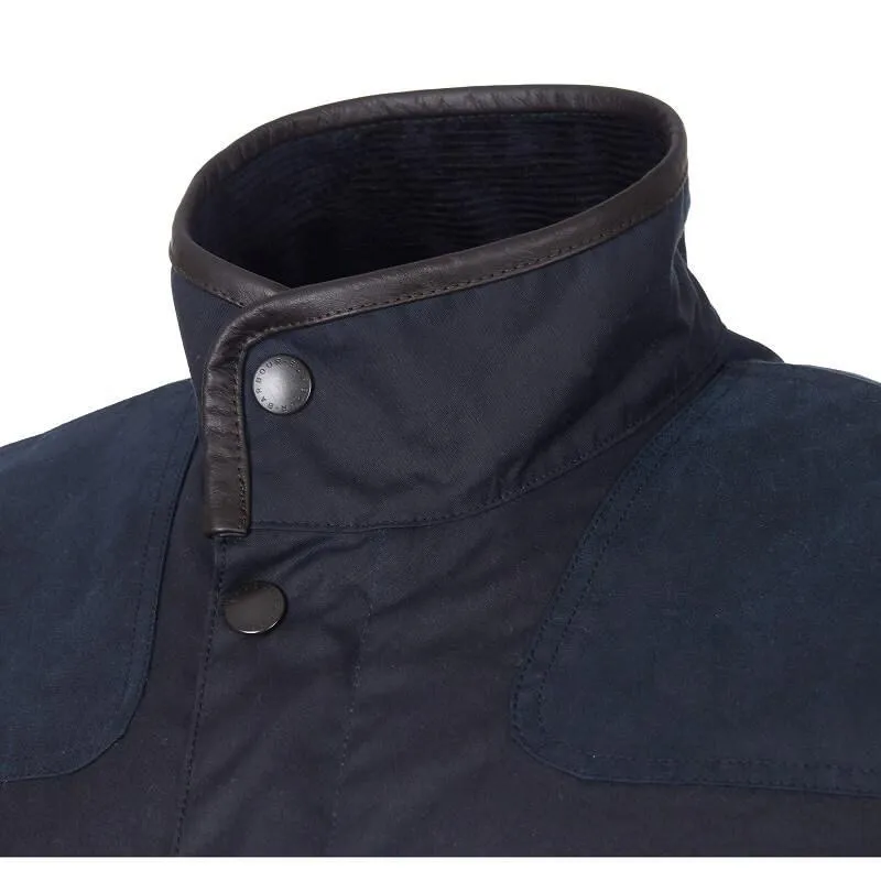 Barbour Hartlington Mens Wax Jacket - Navy