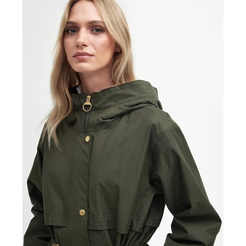 Barbour Lavender Ladies Waterproof Jacket - Olive