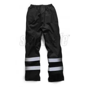 Black Waterproof Overtrouser