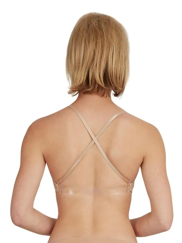 CAPEZIO SEAMLESS CLEAR BACK BRA