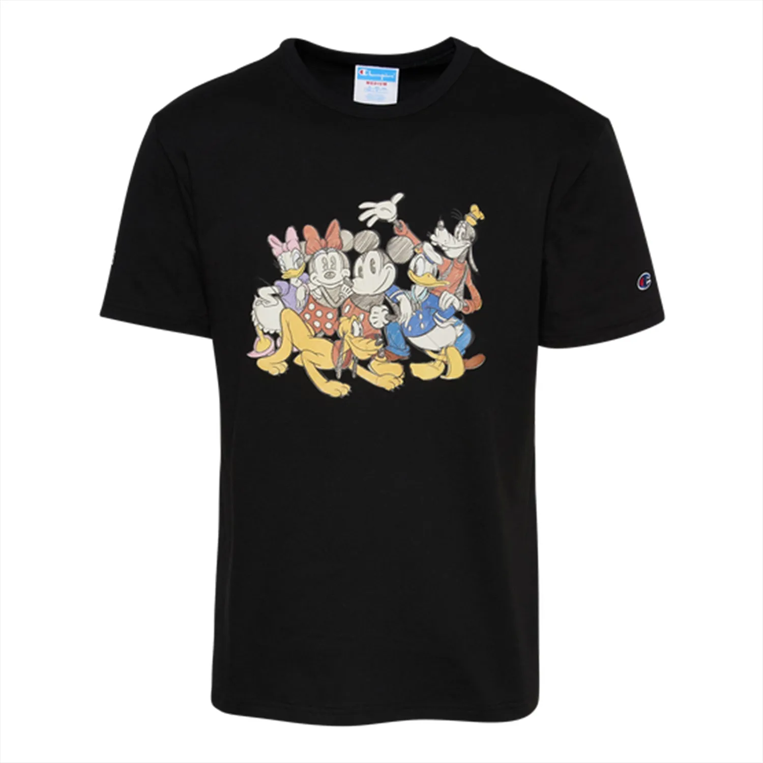 Champion x Disney Men's Tee Black