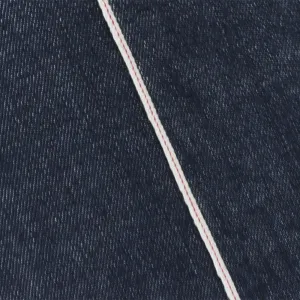 Classic Navy-White-Red 13 oz. Cotton Japanese Selvedge Denim Fabric