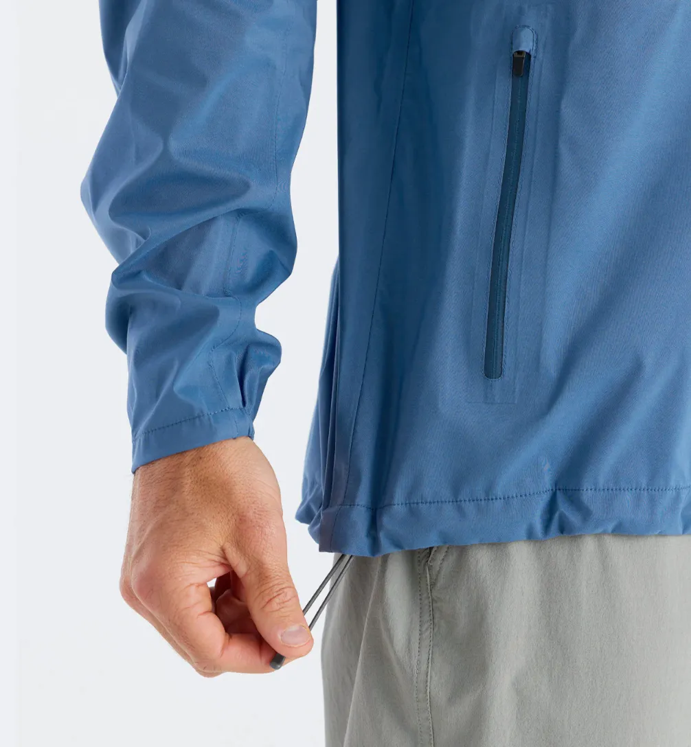 Cloudshield Rain Jacket Heron Blue