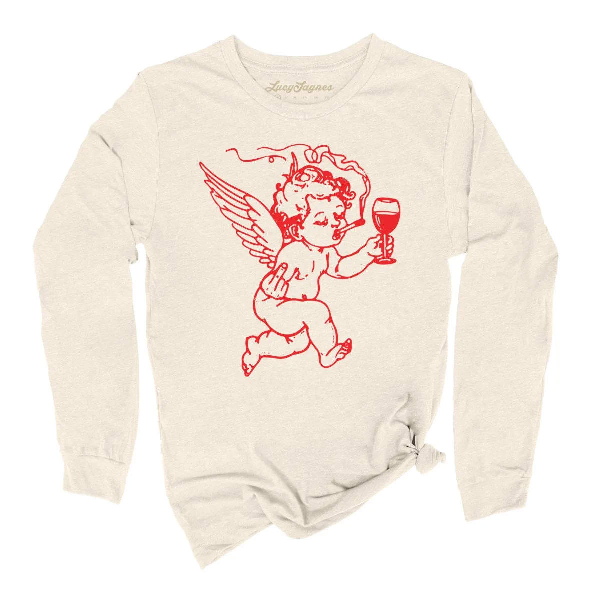 Cupid Don't Care Long Sleeve Tee