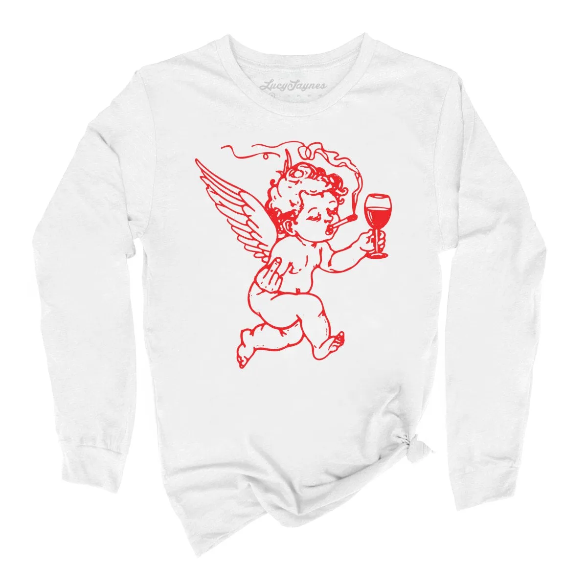 Cupid Don't Care Long Sleeve Tee