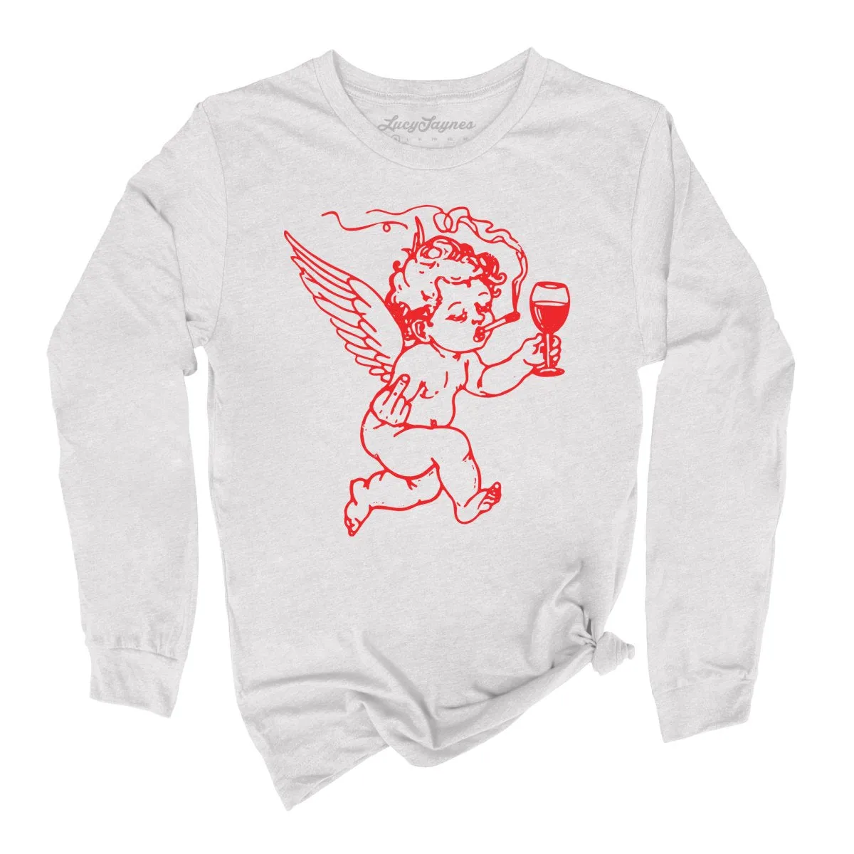 Cupid Don't Care Long Sleeve Tee