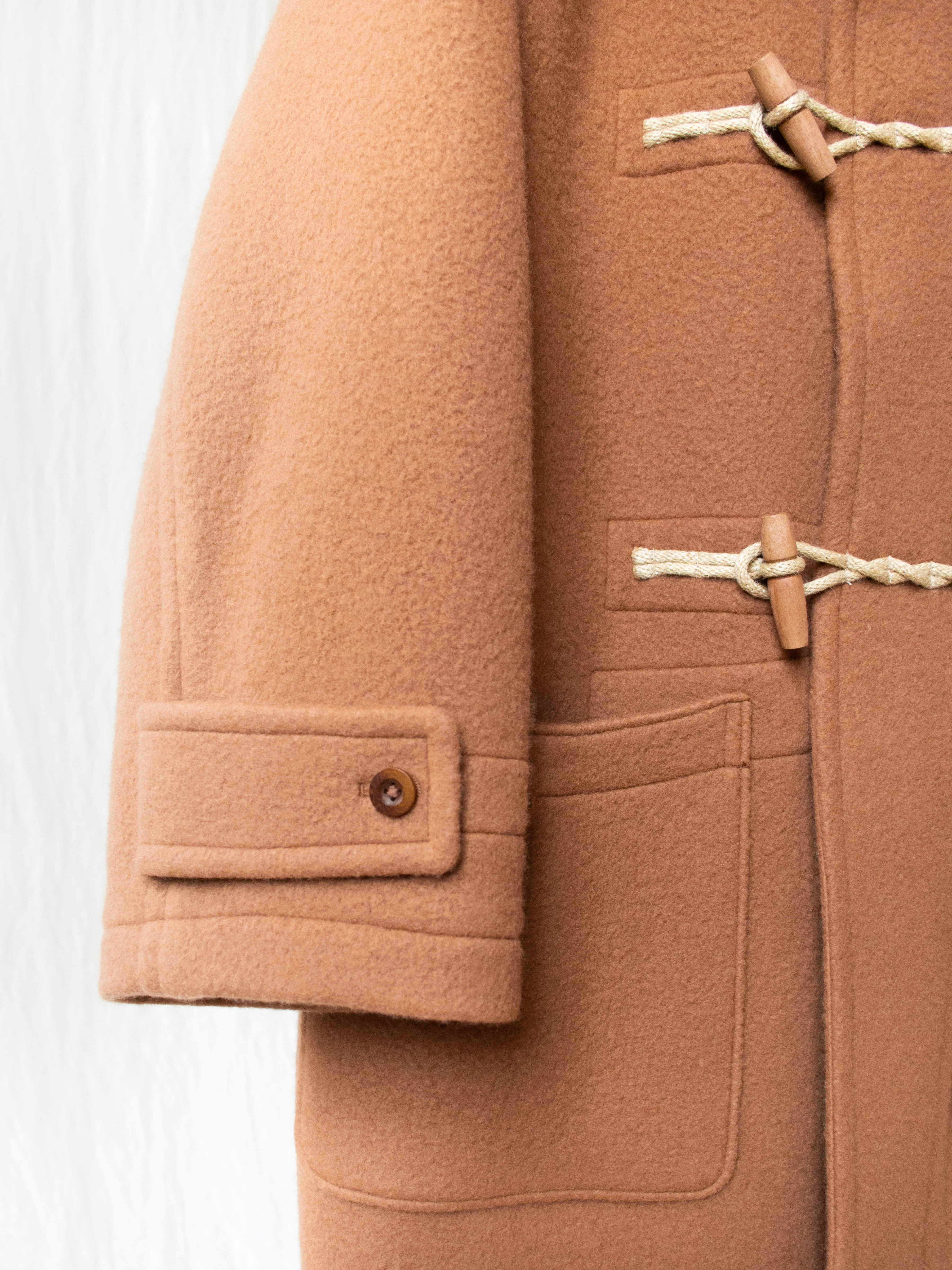 Duffle Coat - Red Brown