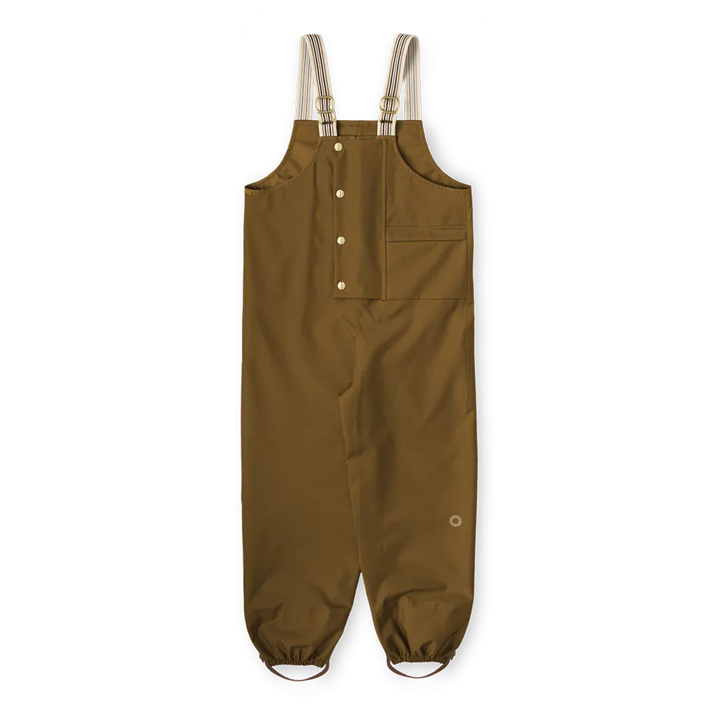 Dungaree Rain Pants - Bark