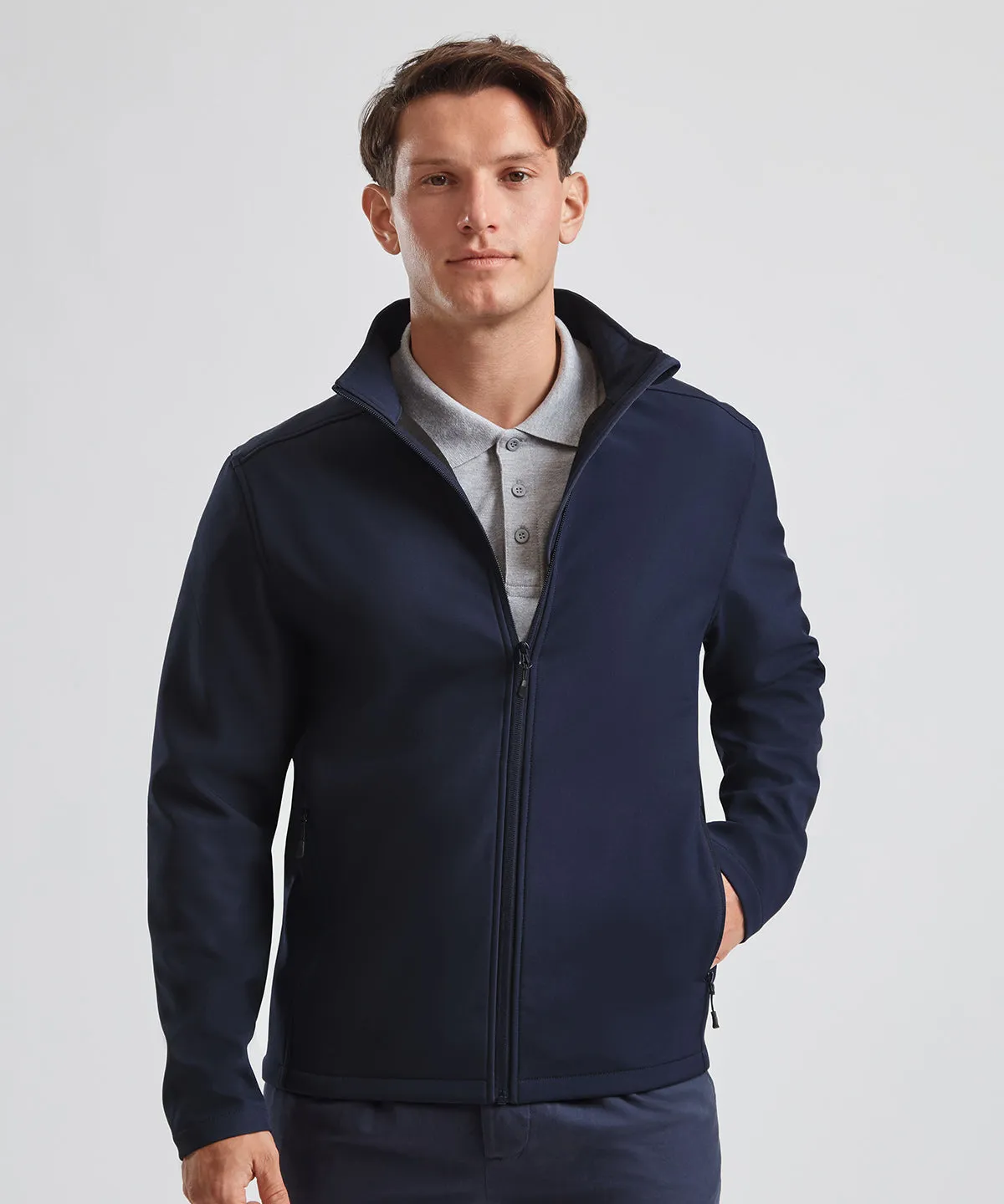 Essential softshell jacket | French Navy