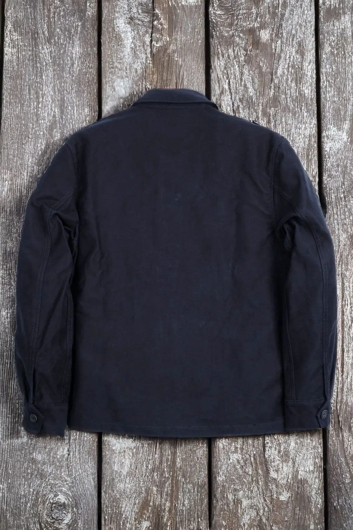 Freenote Cloth - CC-1 Moleskin Chore Coat in Navy