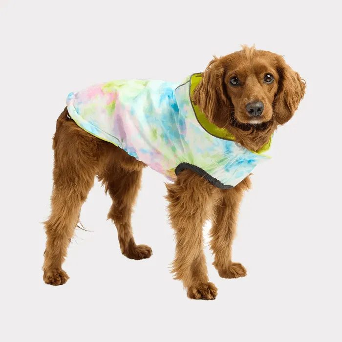 GF Pet Reversible Raincoat Neon Yellow For Dogs