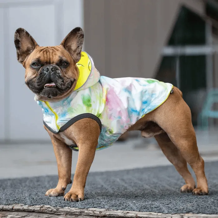 GF Pet Reversible Raincoat Neon Yellow For Dogs