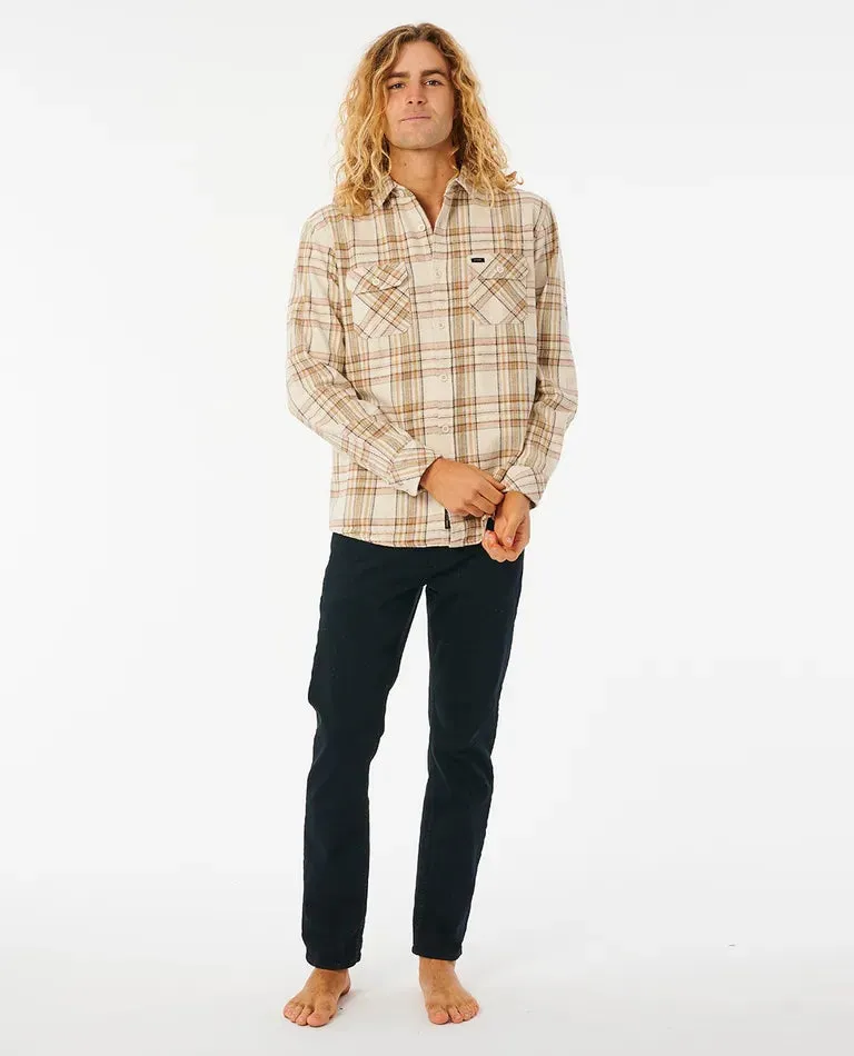 Griffin Flannel Shirt - Bone