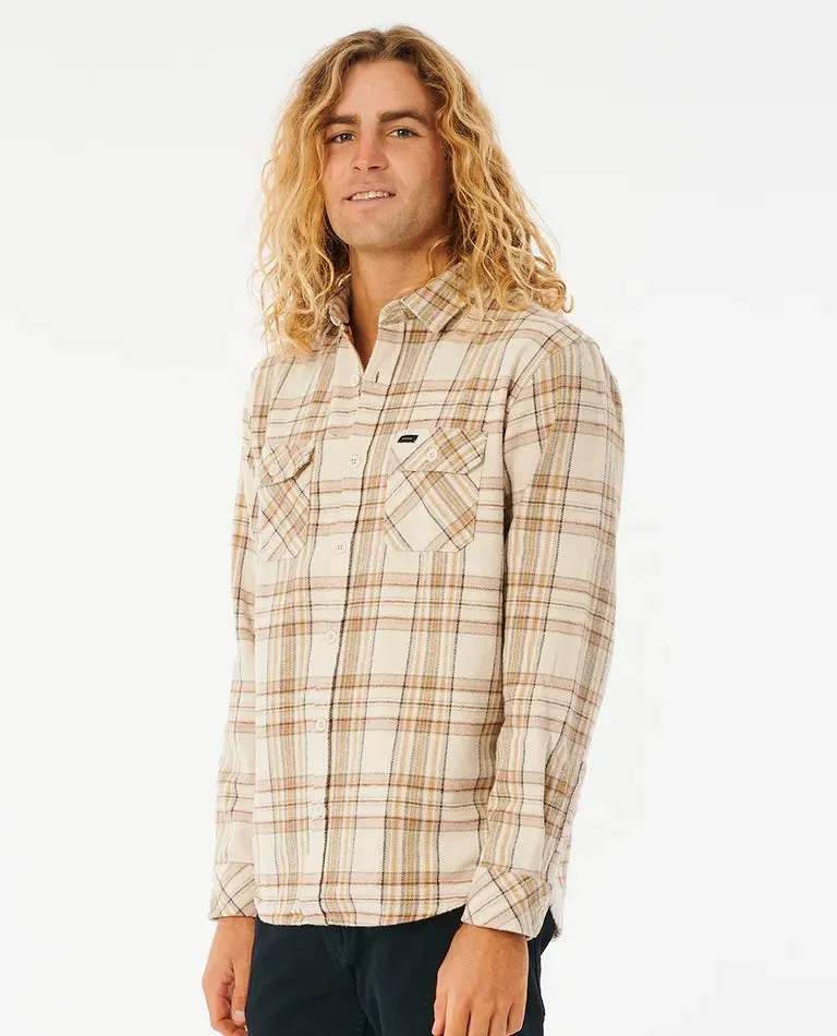 Griffin Flannel Shirt - Bone