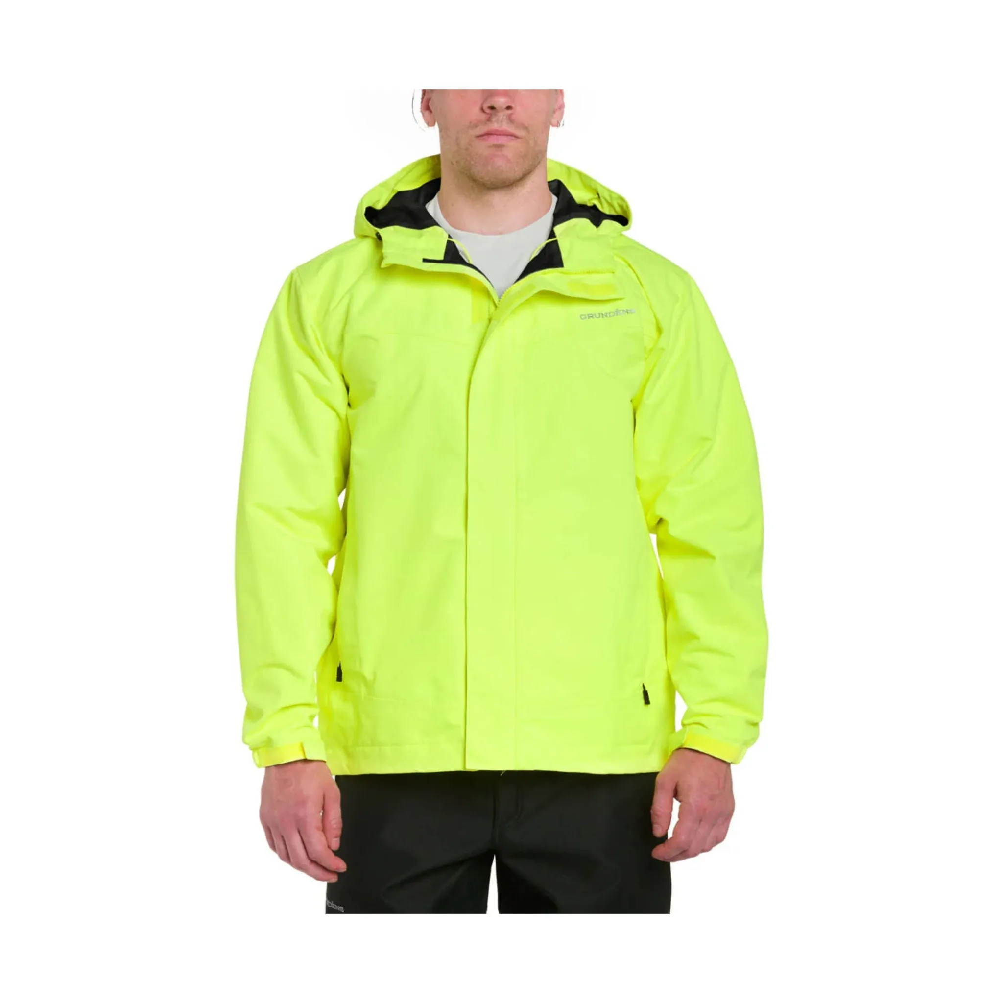 Grundens Men's Full Share Jacket - Hi-Vis Yellow