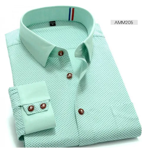 High Quality Polka Dot Long Sleeve Shirt #AMMX