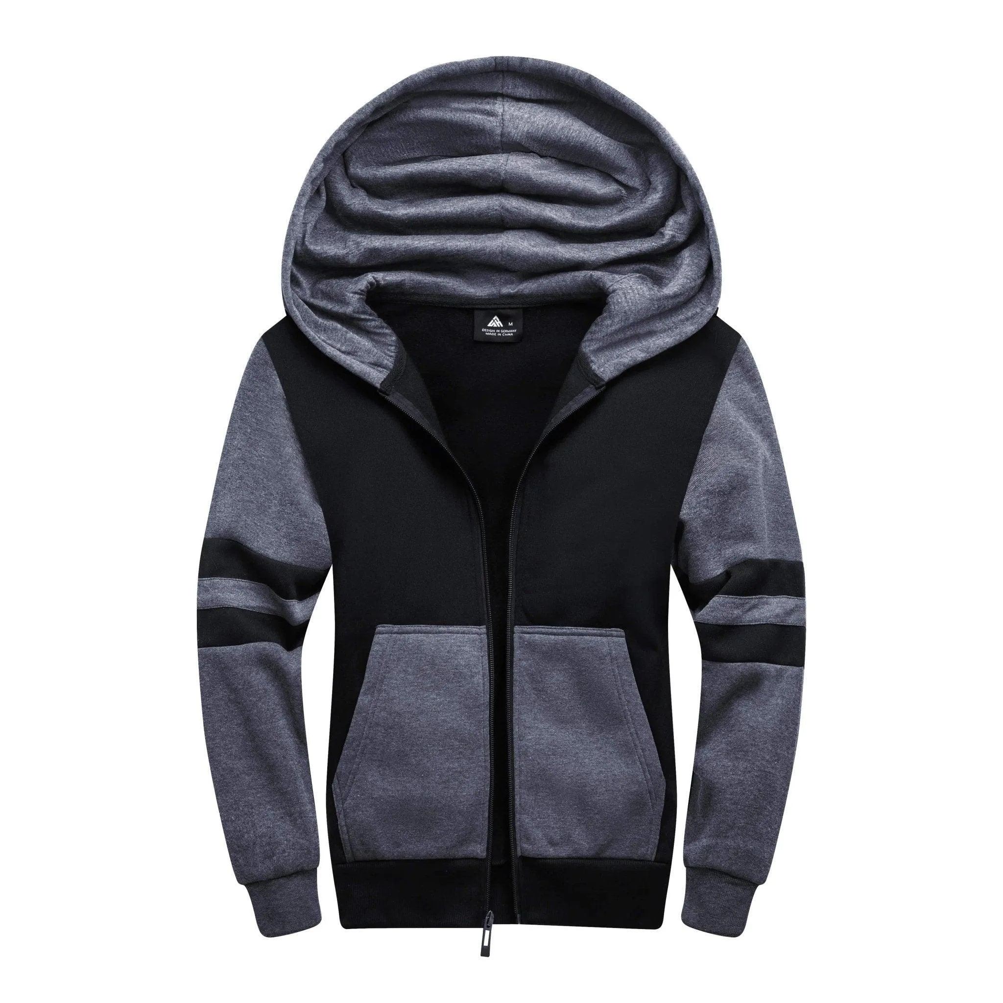 Kid's Full Zip Long Sleeve Fleece Hoodie-ZPK000410