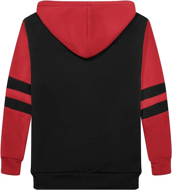 Kid's Full Zip Long Sleeve Fleece Hoodie-ZPK000410