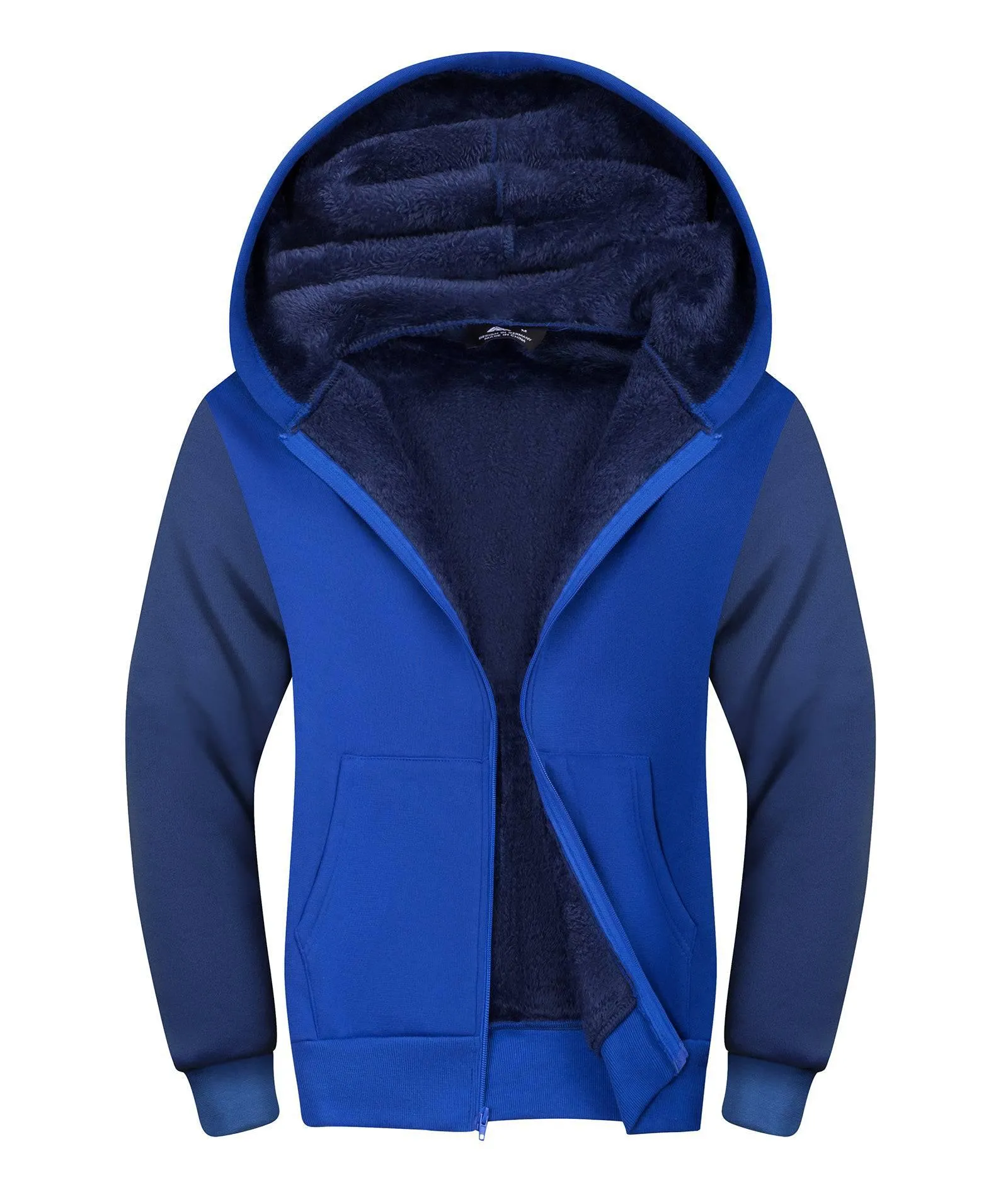 Kid's Winter Fleece Zip-Up Sports Hoodie-ZPK005690