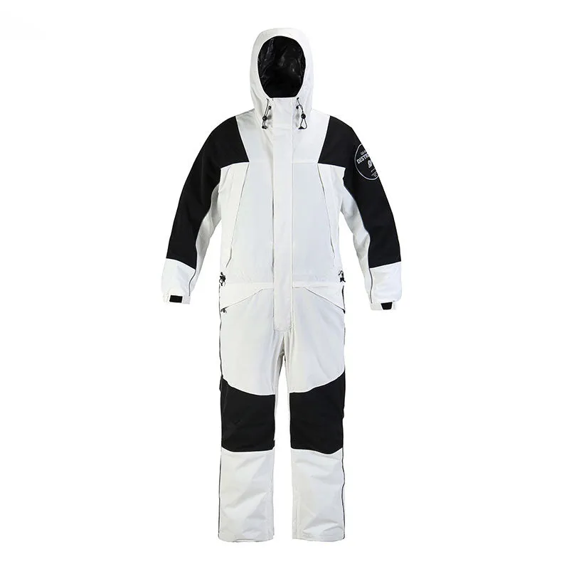 Men's Mountain Destroyer Snowshred One Piece Ski Suits Winter Snowsuits