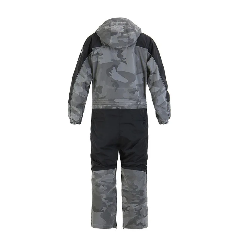 Men's Mountain Destroyer Snowshred One Piece Ski Suits Winter Snowsuits