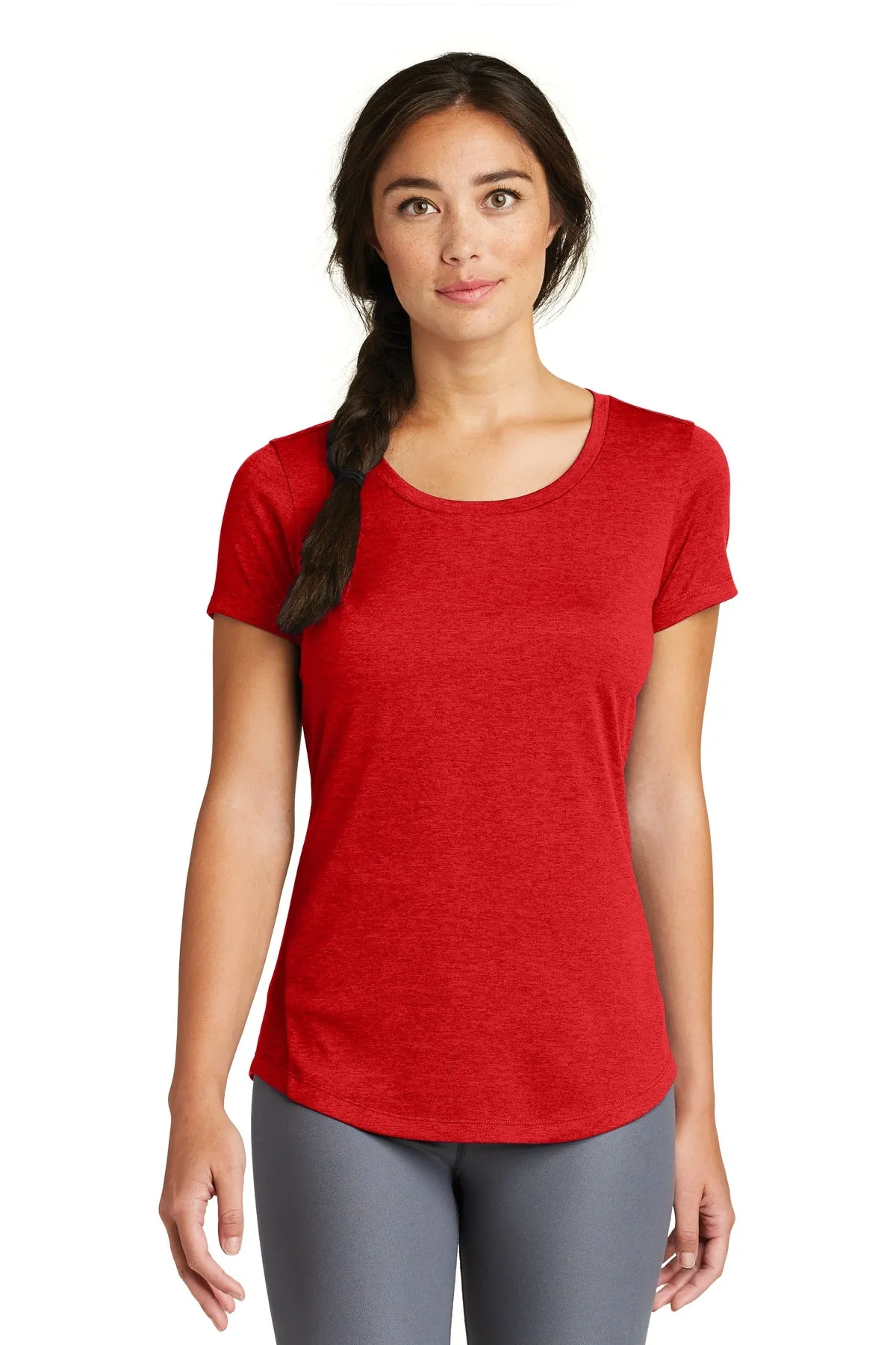 New Era Ladies Series Performance Scoop Tee. LNEA200