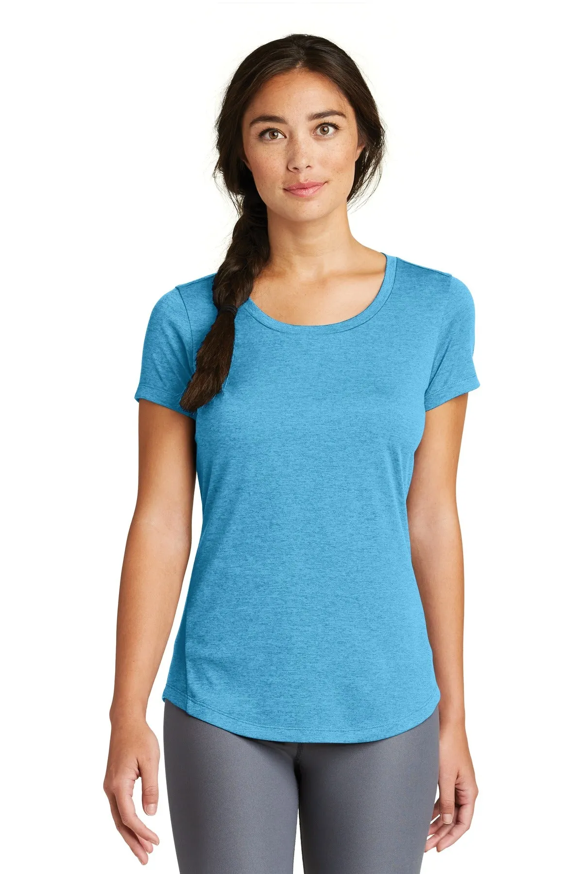 New Era Ladies Series Performance Scoop Tee. LNEA200