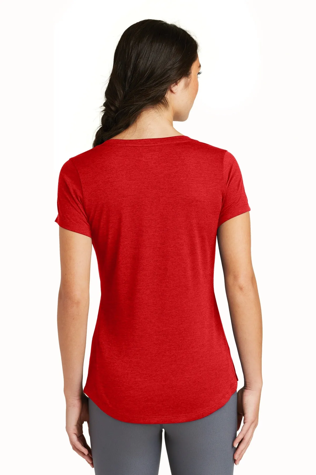 New Era Ladies Series Performance Scoop Tee. LNEA200