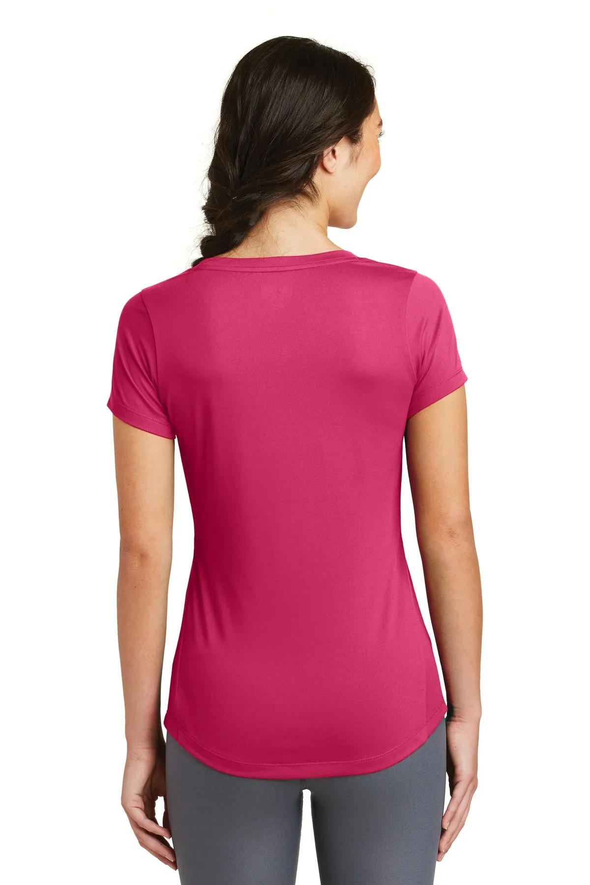 New Era Ladies Series Performance Scoop Tee. LNEA200