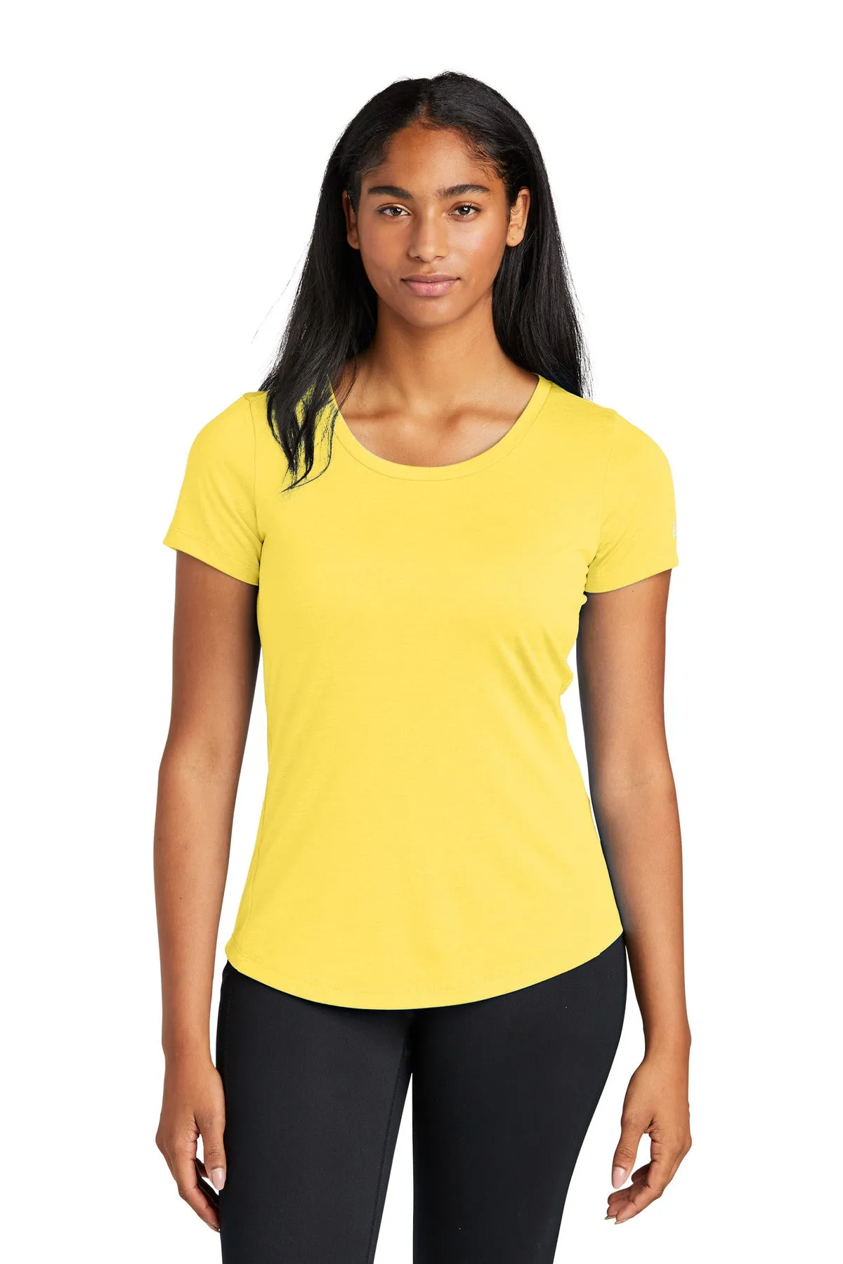 New Era Ladies Series Performance Scoop Tee. LNEA200