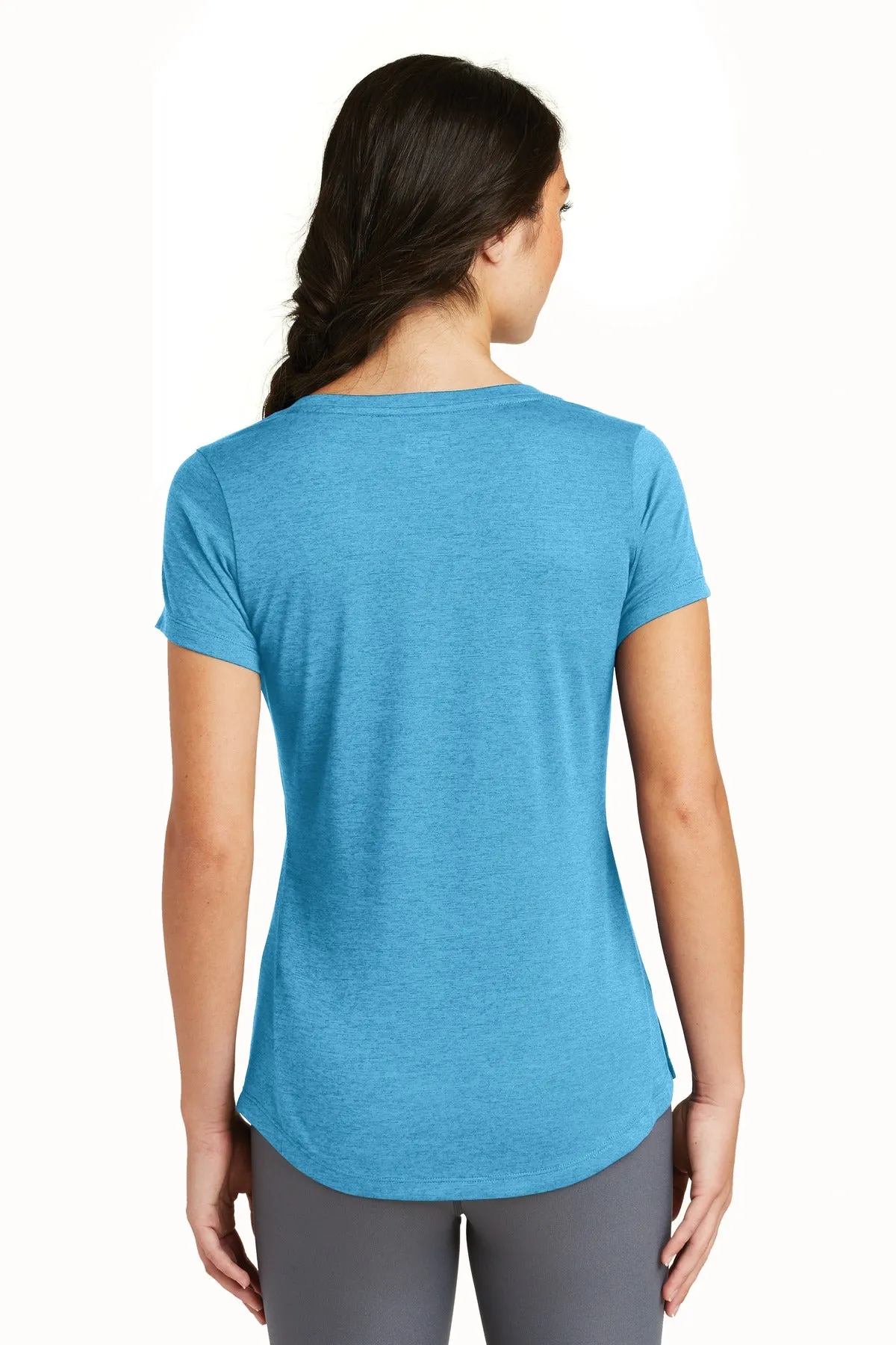 New Era Ladies Series Performance Scoop Tee. LNEA200