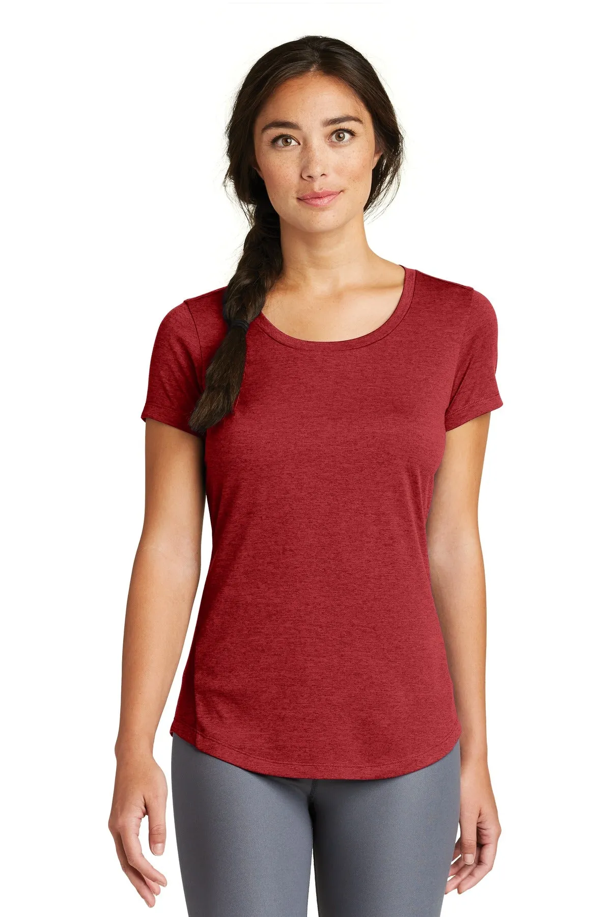 New Era Ladies Series Performance Scoop Tee. LNEA200