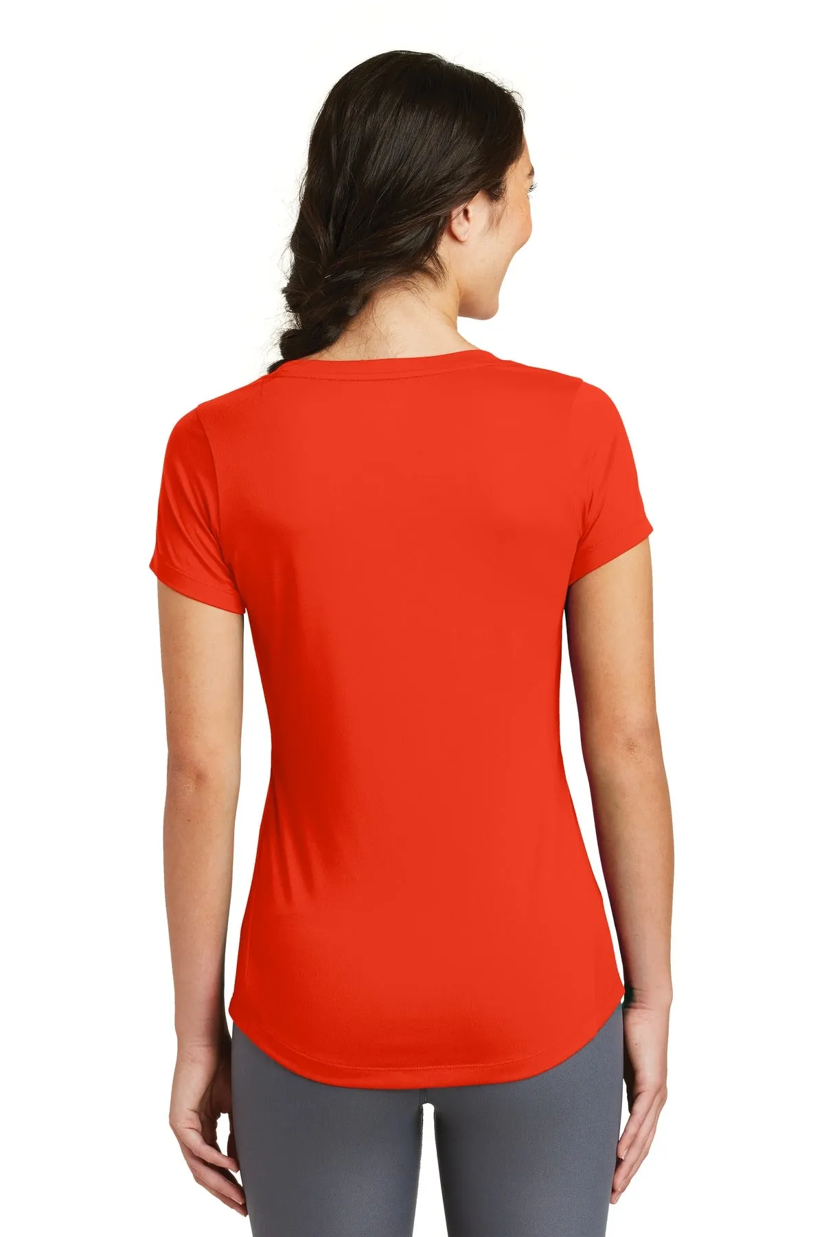 New Era Ladies Series Performance Scoop Tee. LNEA200