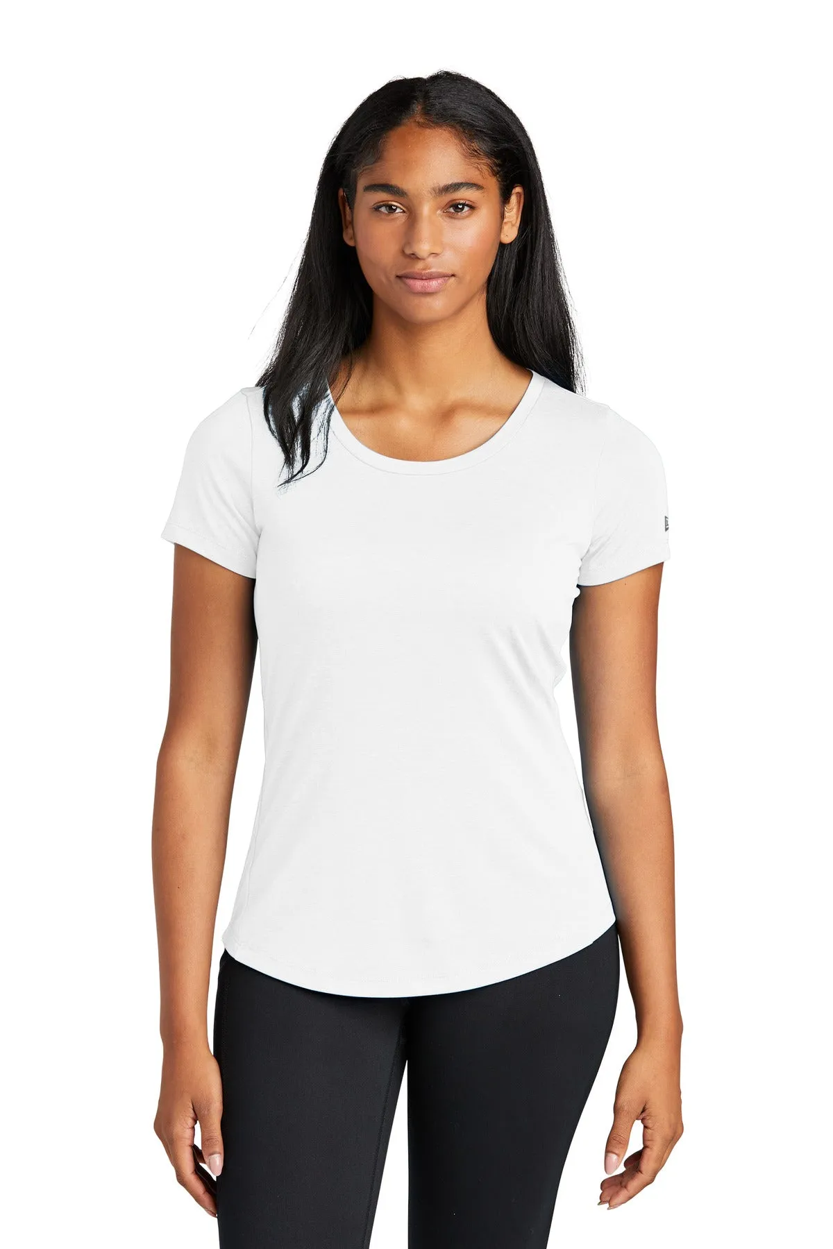 New Era Ladies Series Performance Scoop Tee. LNEA200