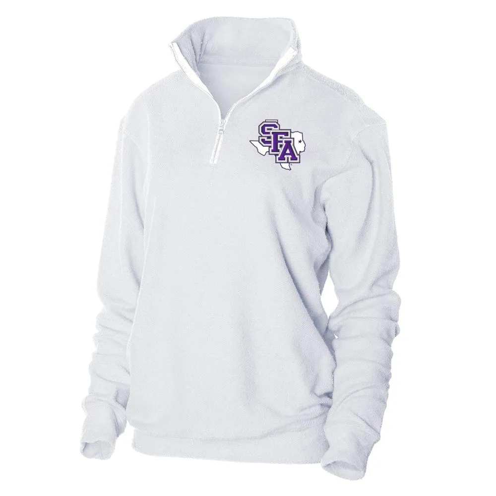 Official NCAA SFA Lumberjacks - RYLSFA06 Herrington Fleece 1/4 Zip Up Sweatshirt