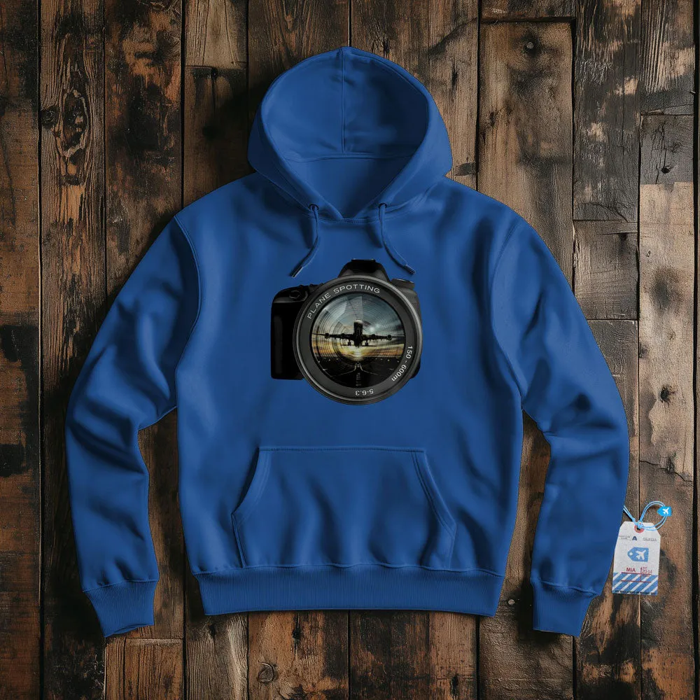 Plane Spotting Lens - Pullover Hoodie