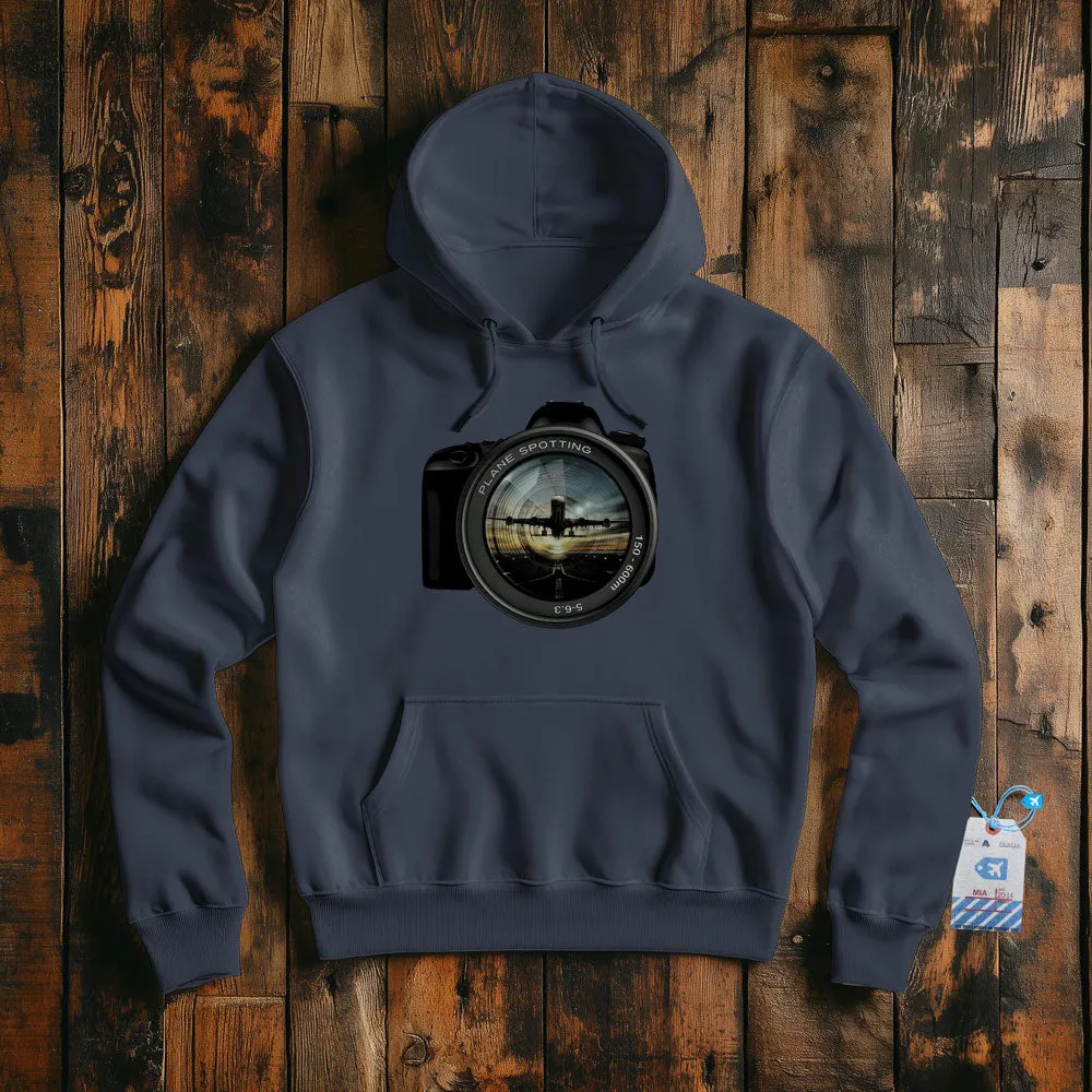 Plane Spotting Lens - Pullover Hoodie