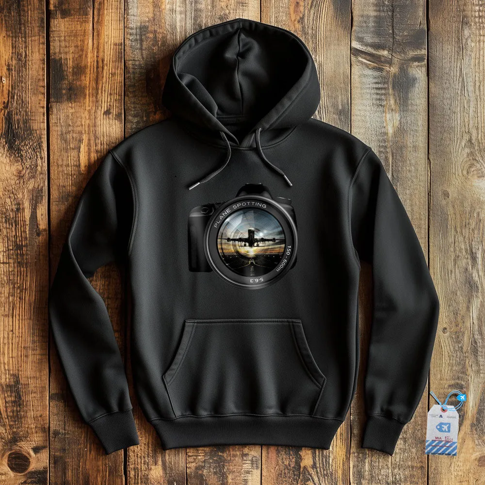 Plane Spotting Lens - Pullover Hoodie