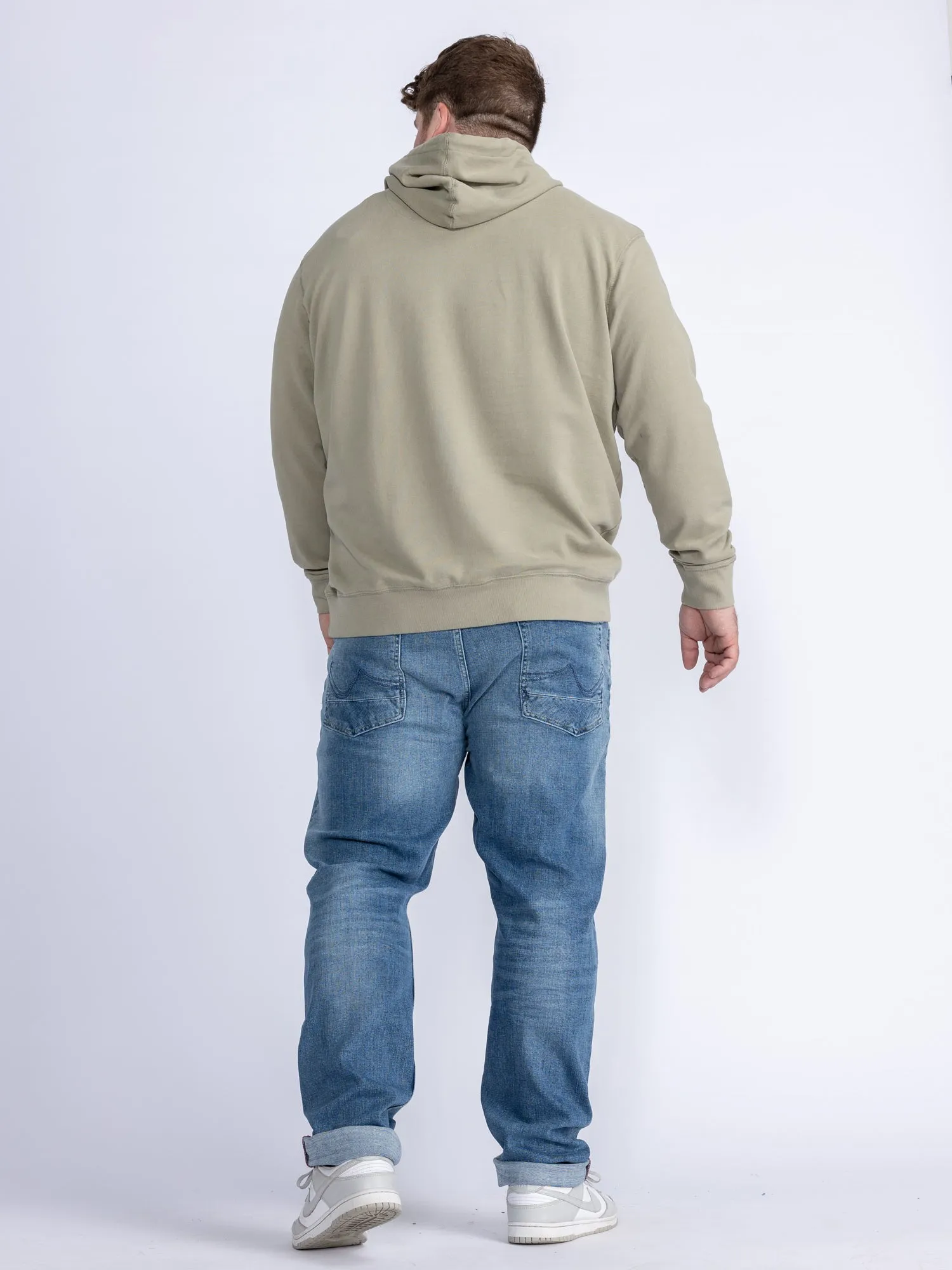 Plus Size Comfortable Hoodie Aquatic