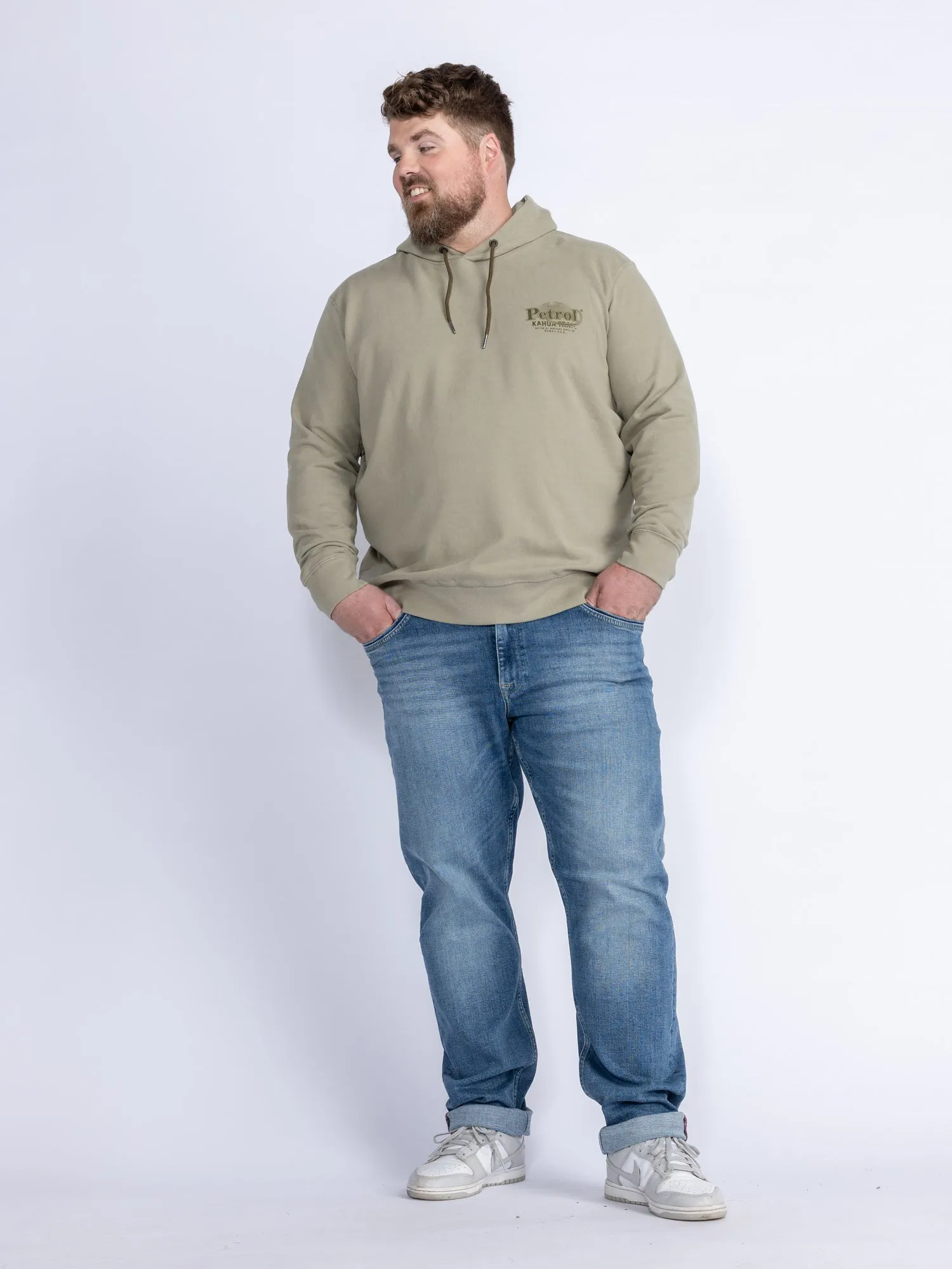 Plus Size Comfortable Hoodie Aquatic