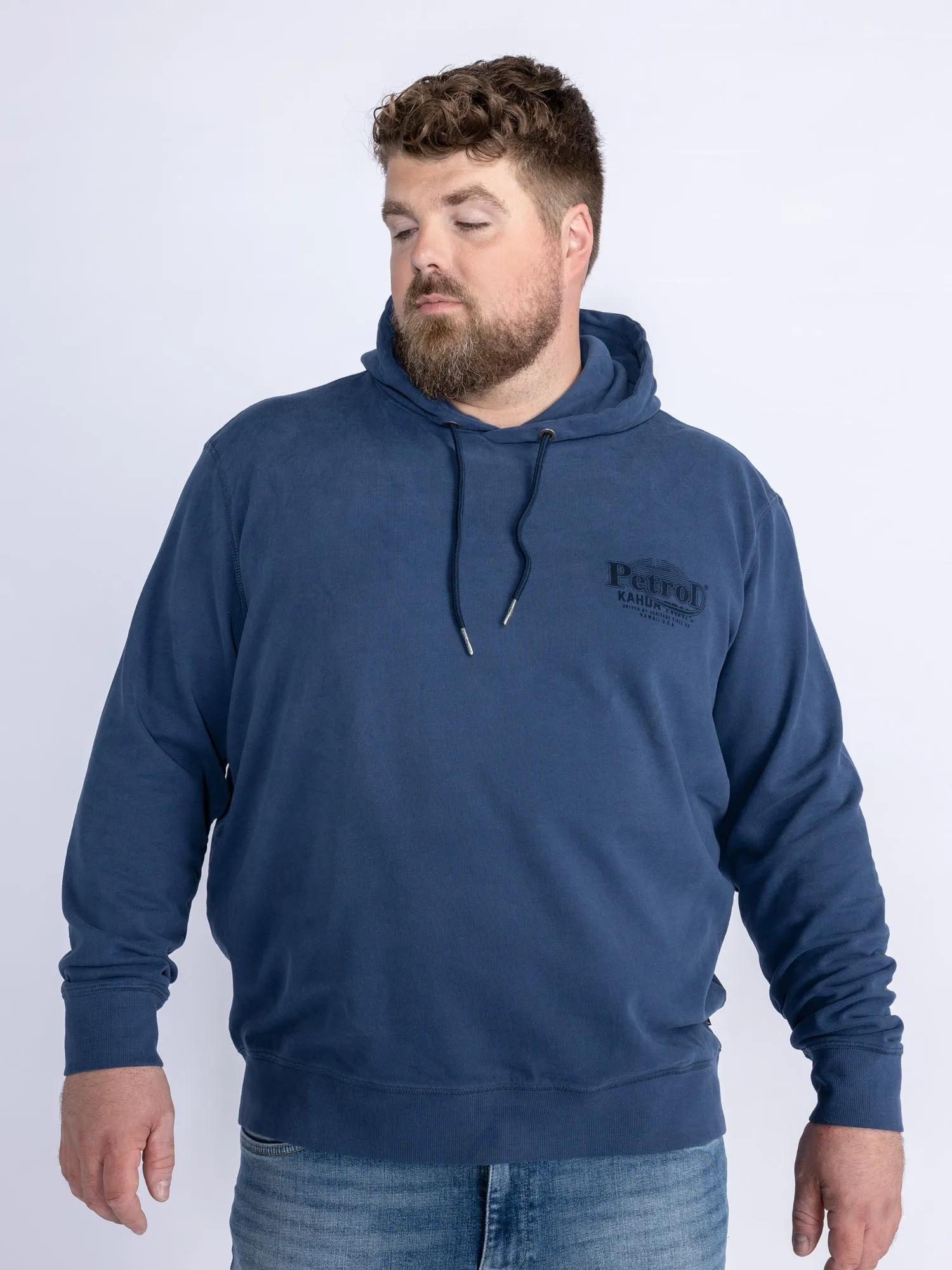 Plus Size Comfortable Hoodie Aquatic