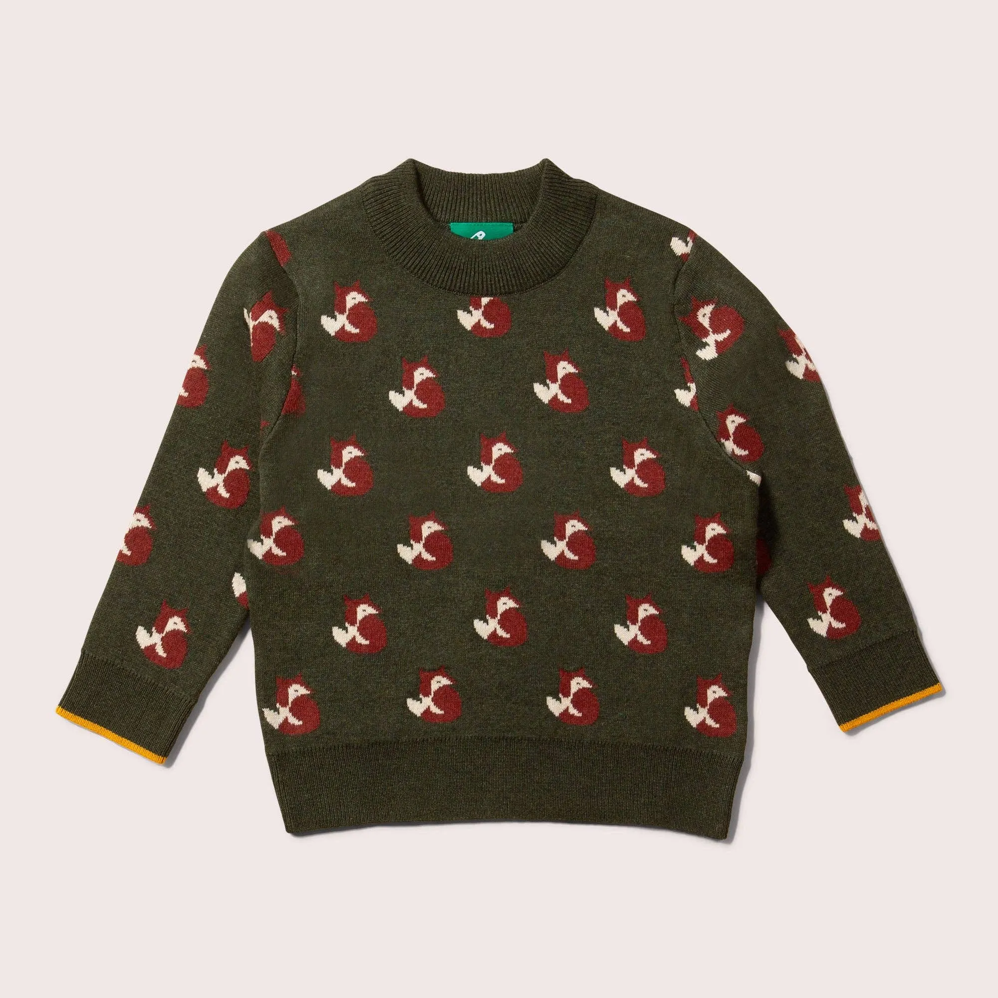 "From One To Another" Fox Knitted Sweater