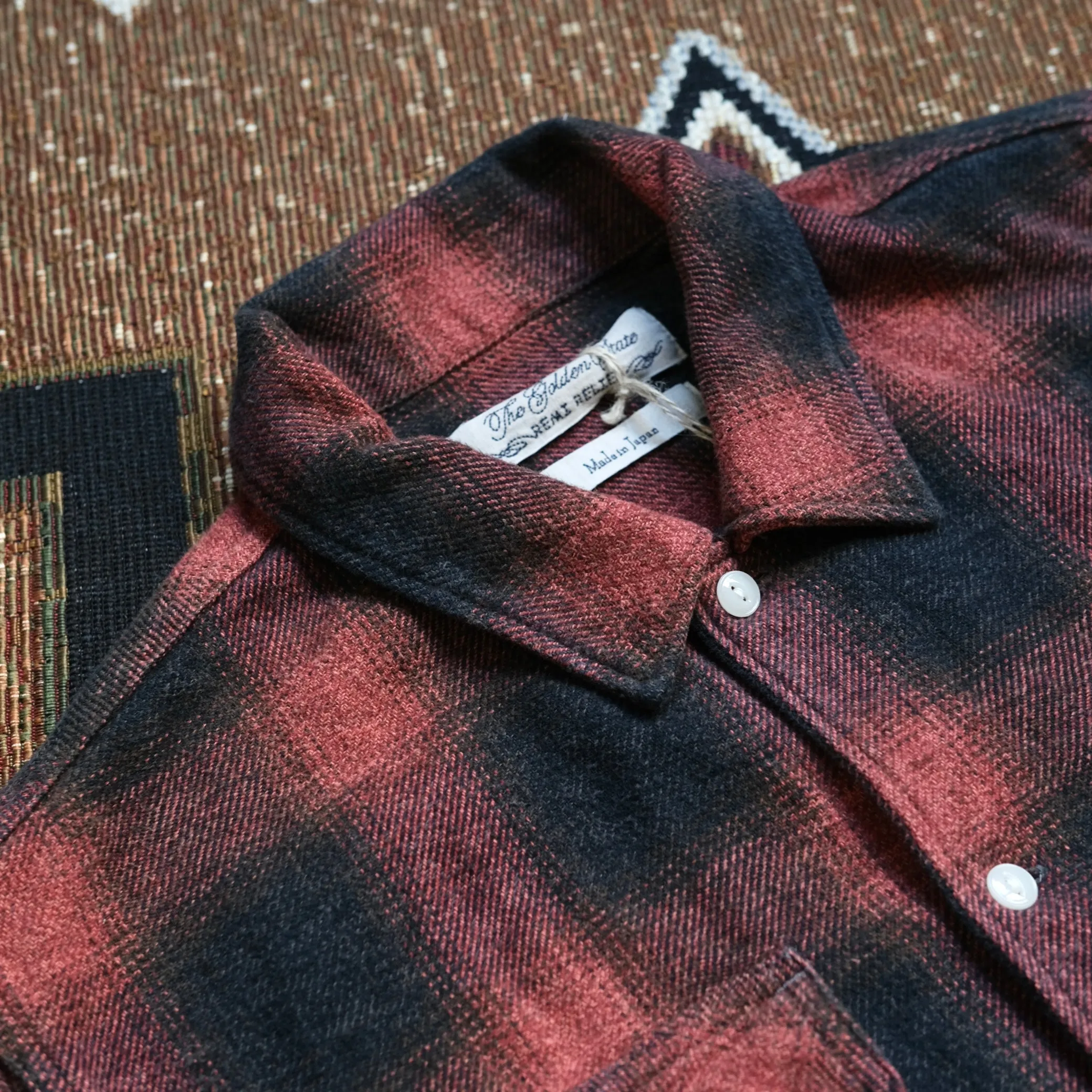 REMI RELIEF Cotton Tweed Shirt