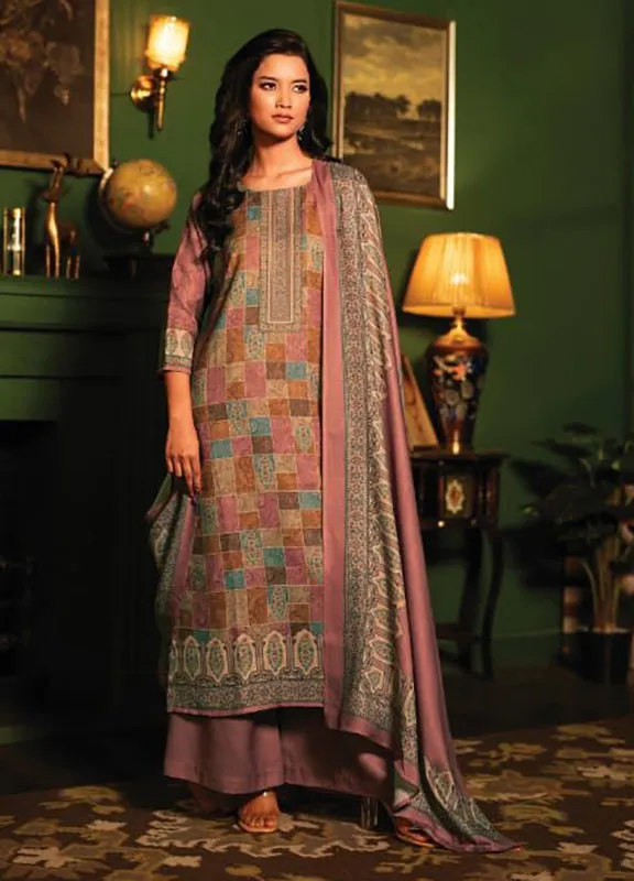 Rivaa Pashmina Unstitched Winter Suits Dress Materials for Ladies