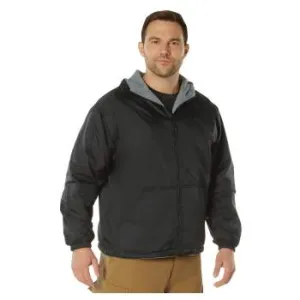 Rothco Reversible Lined Jacket With Hood / Black